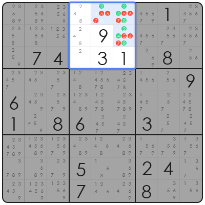 sudoku segment