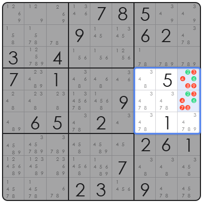 x wing strategy sudoku